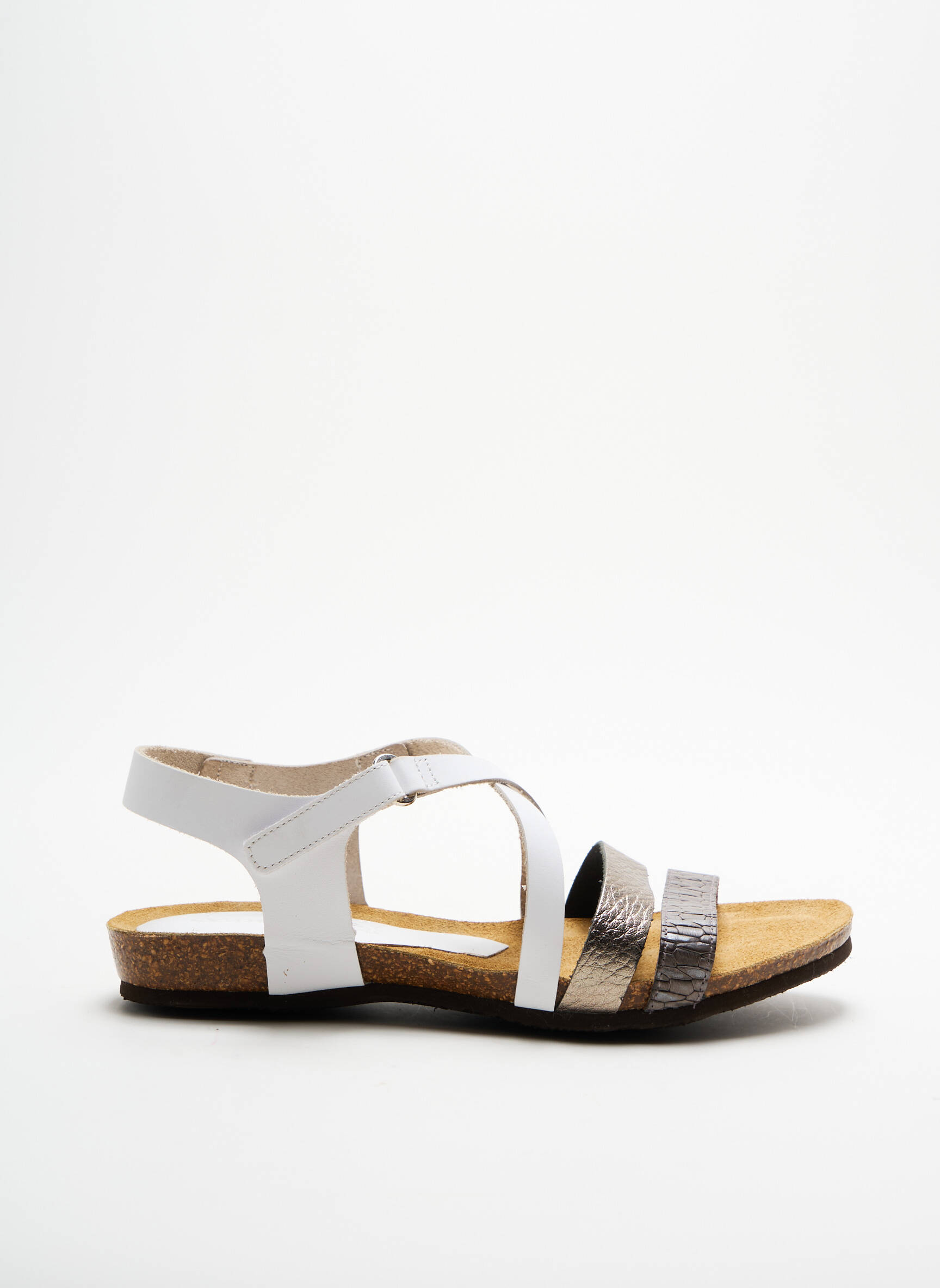 Xapatan Sandales Nu Pieds Femme couleur blanc