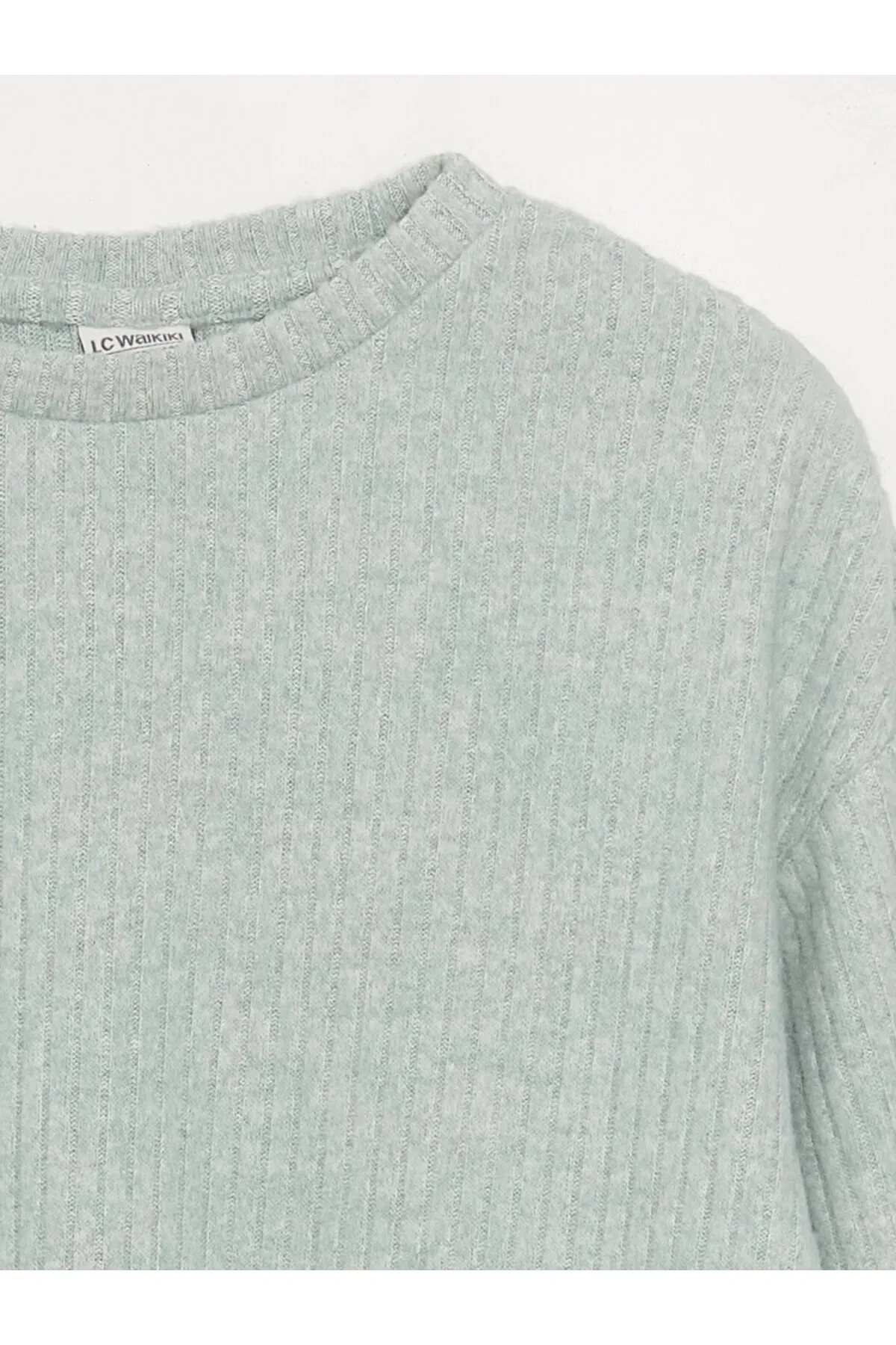 LC Waikiki  Basic-T-Shirt und Hose für Mädchen mit langen Ärmeln und Rundhalsausschnitt
