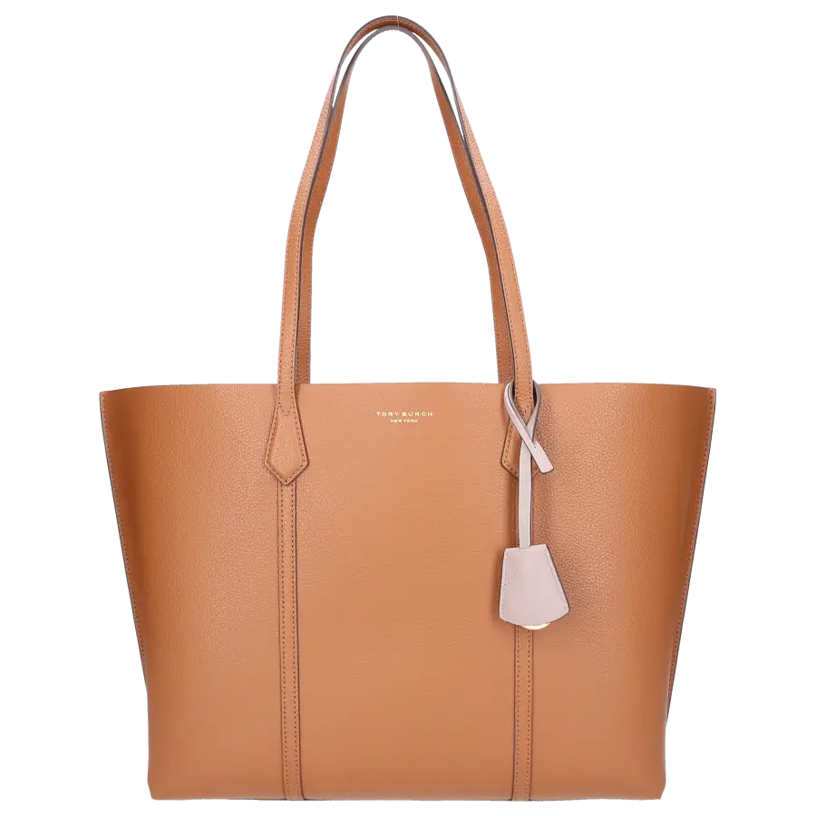 Tory Burch - Shopper PERRY TRIPLE-COMP. Kalbsleder - braun