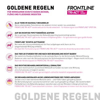 Frontline® TRI-ACT Hunde S (5 - 10 kg)