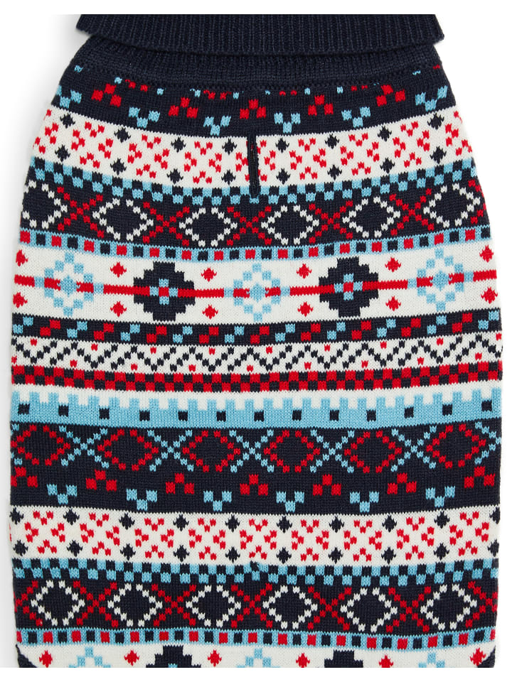 Threadbare Hundemantel THB Iceland Christmas Jumper in Navy günstig kaufen