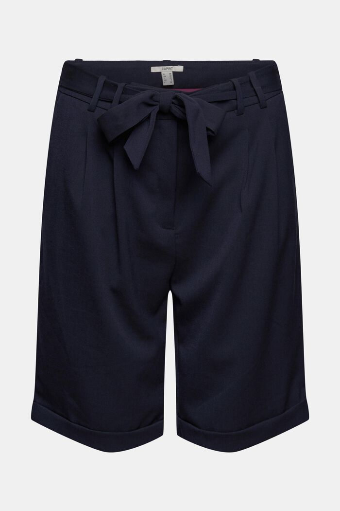 Bermudas mit Bundfalten