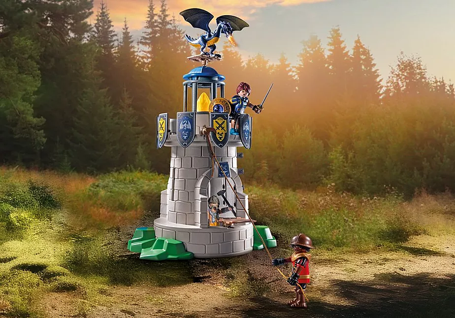 Ritterturm mit Schmied und Drache