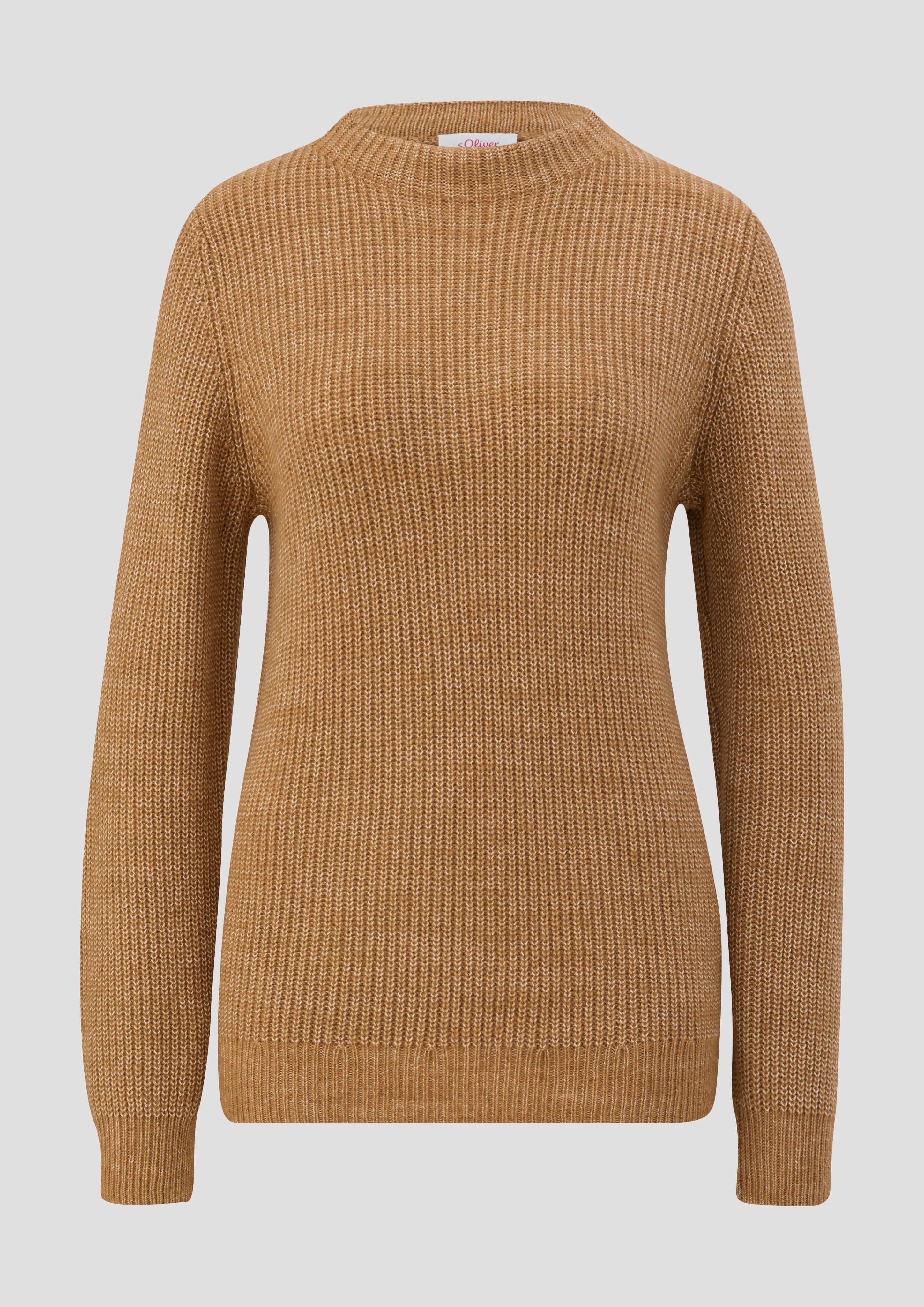 Strickpullover aus Wollmix  2141833-8469