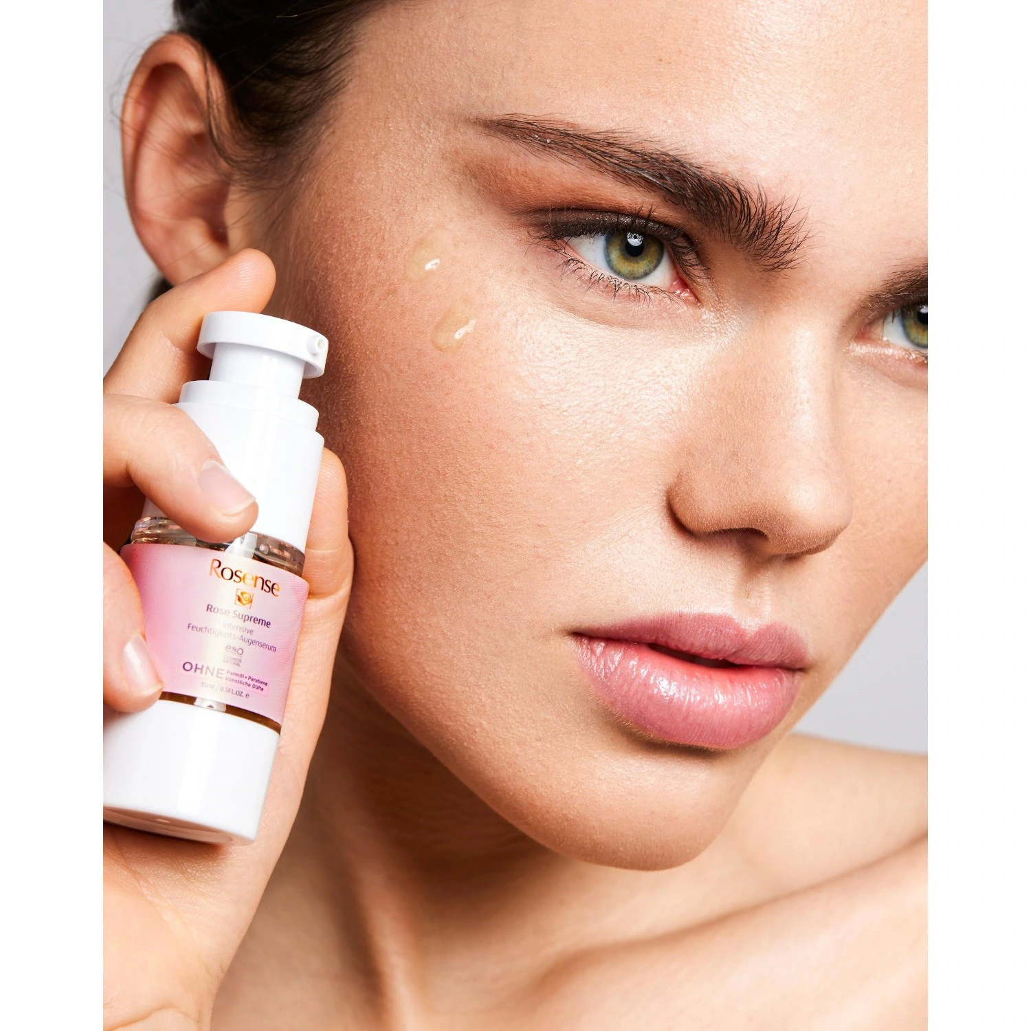 Rosense Rose Supreme intensivt fuktighetsgivende øyeserum