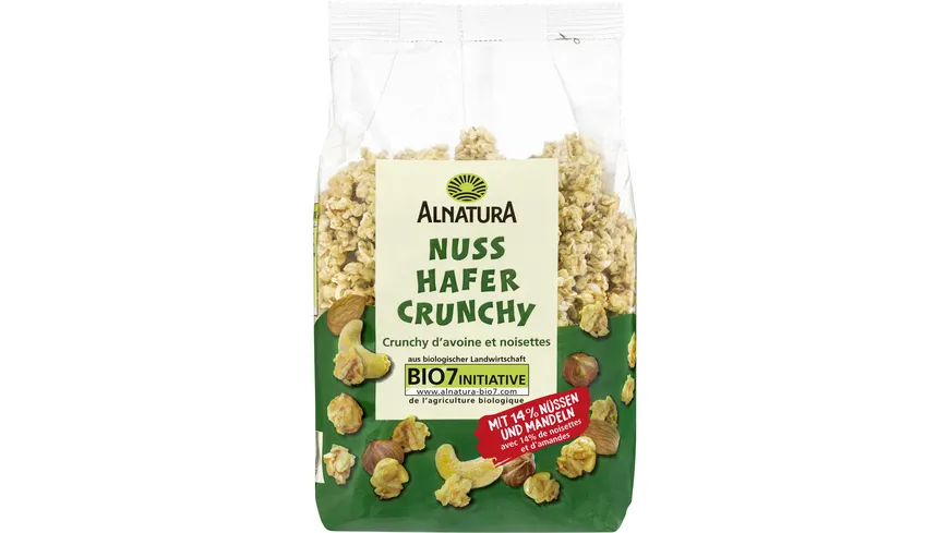 Alnatura Bio Nuss Hafer Crunchy 375 g