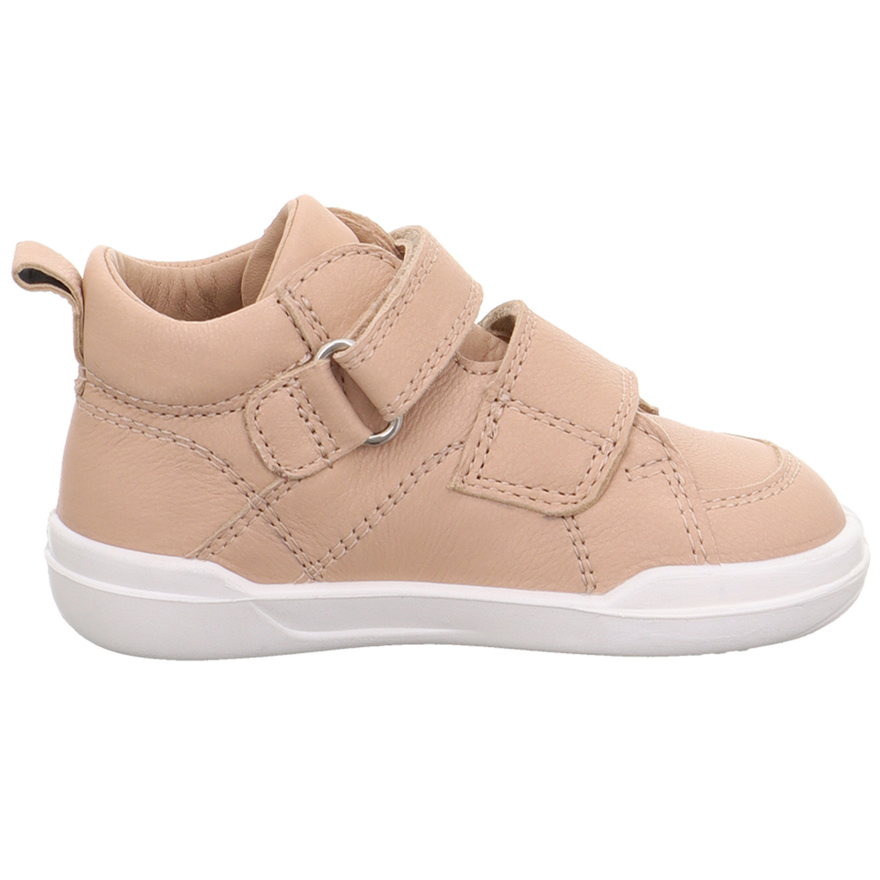 SUPERFREE - BeigeSneaker high mit Klettverschluss