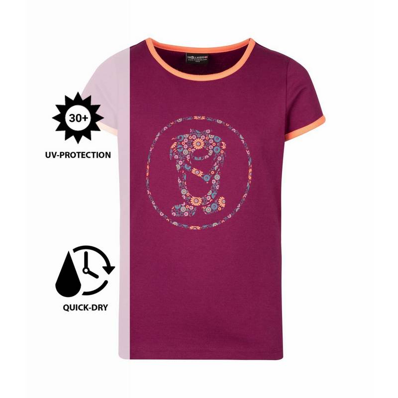 Trollkids Flower Troll T-Shirt Mädchen