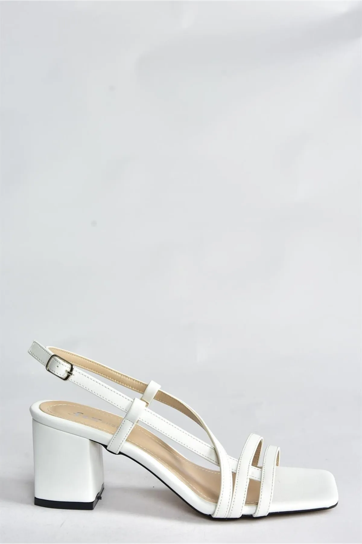 Fox Shoes  Weiße Damenschuhe mit Absatz H922741009
