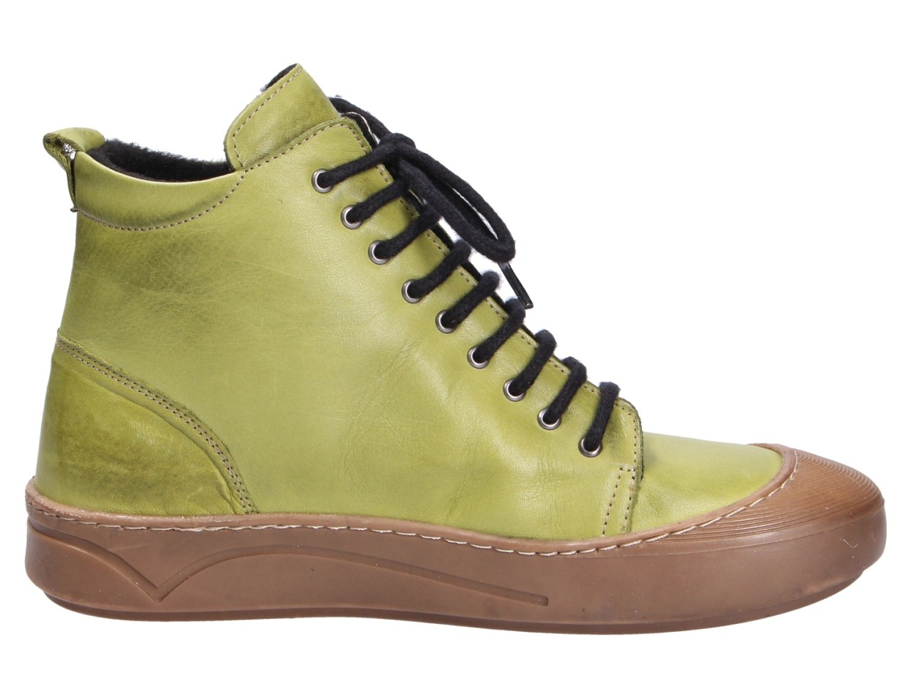 GEMINI Schnür-Stiefeletten grün Damen Stiefel