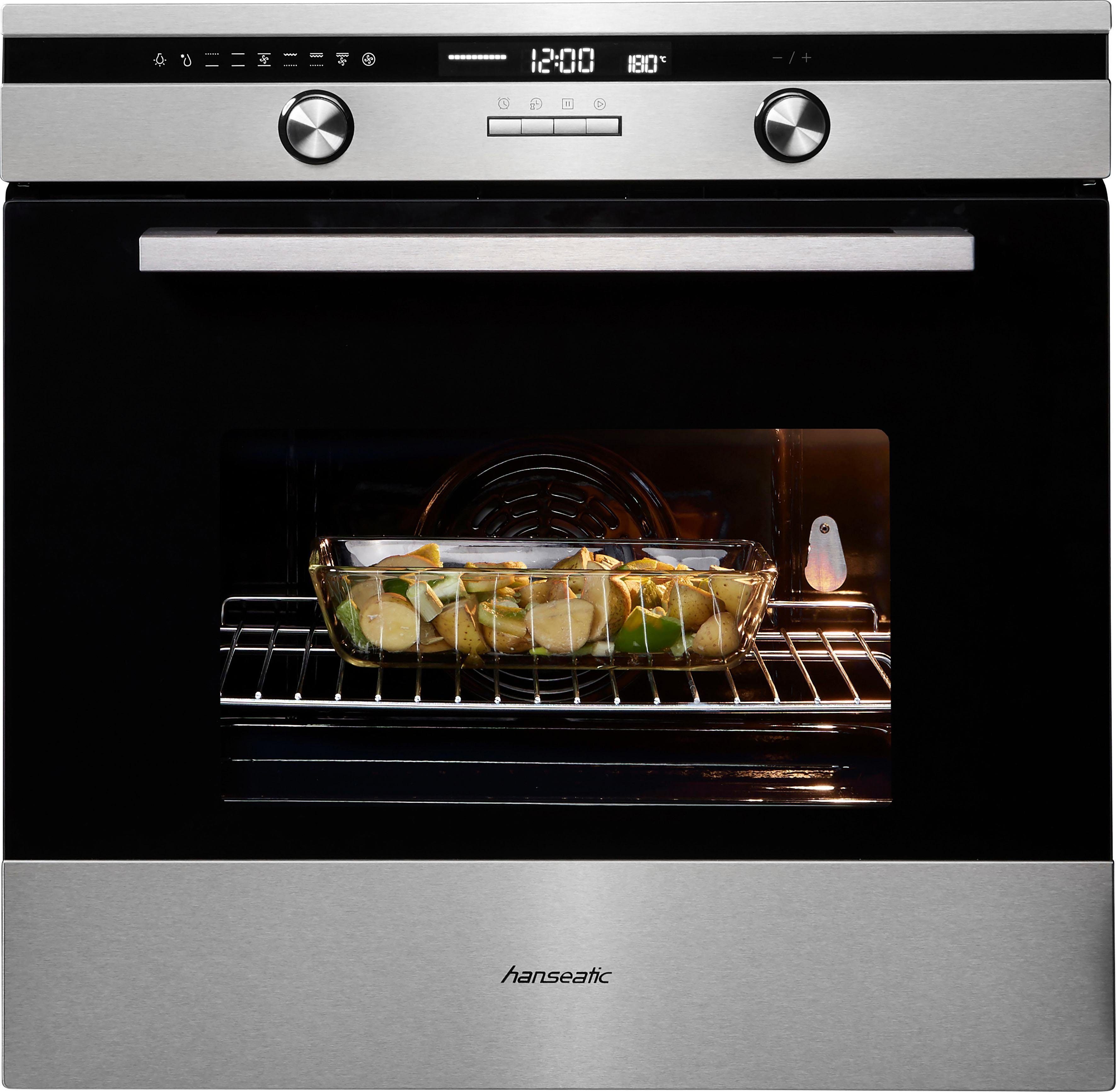 Hanseatic Einbaubackofen Family Line N5M90E2-E11G400
