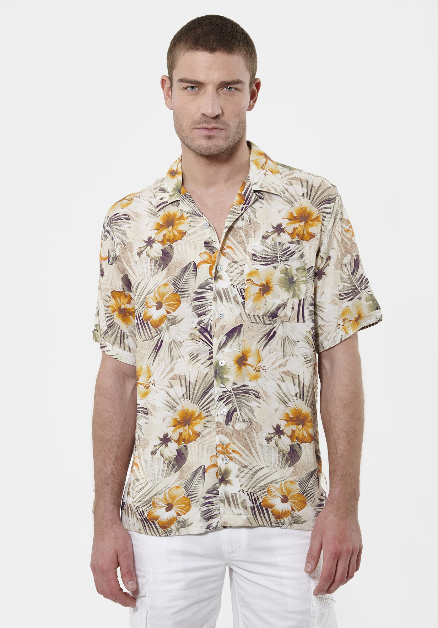 MIKE   Chemise fleurie Homme