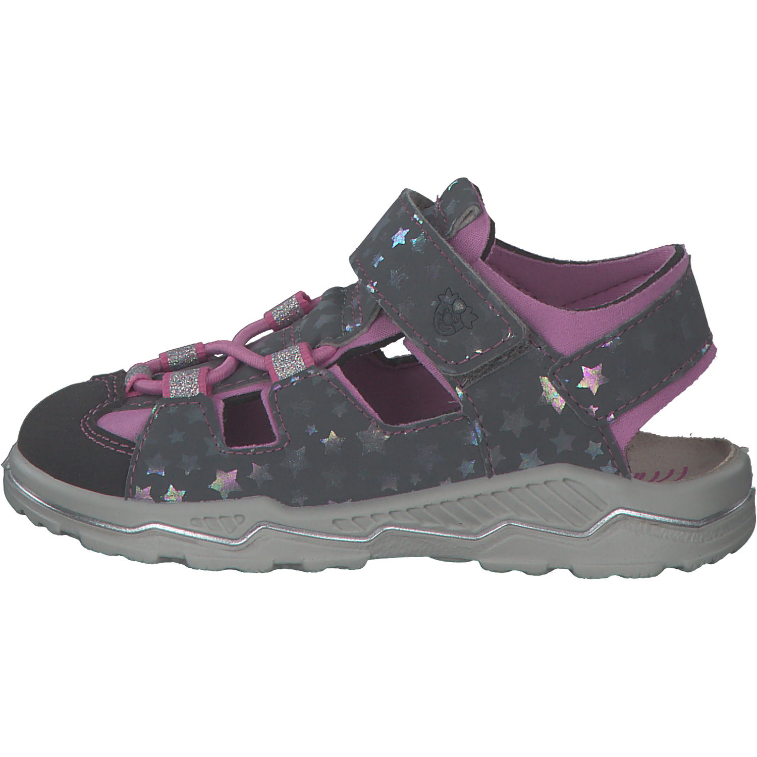 Ricosta Gery 2900302 W, Sandalen (Kinder), Kinder, graphit/rosada