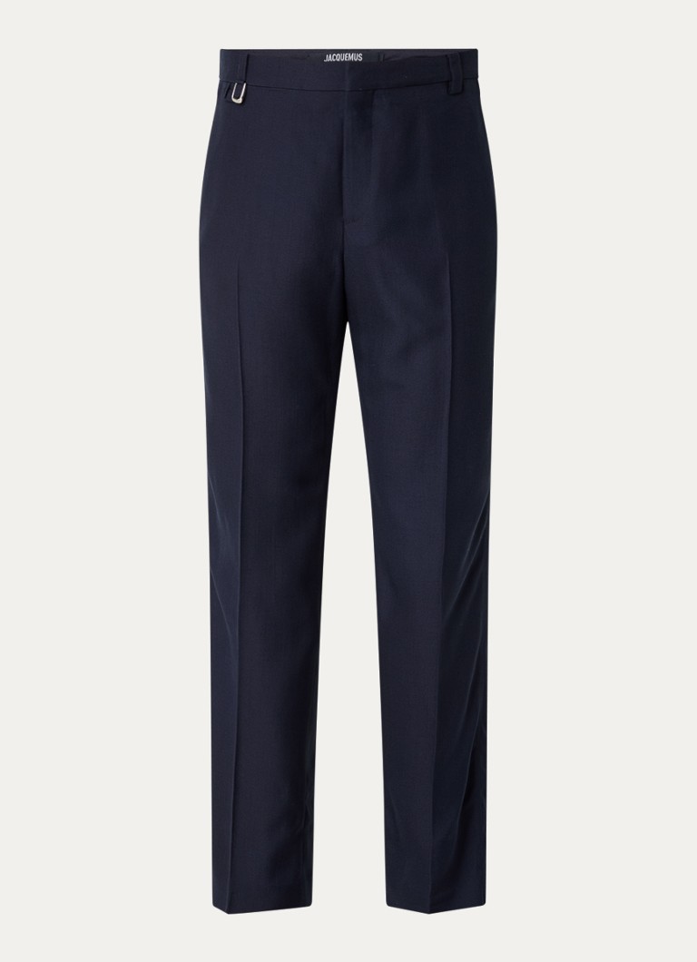 Pantaloni Jacquemus cu croială dreaptă și buzunare laterale