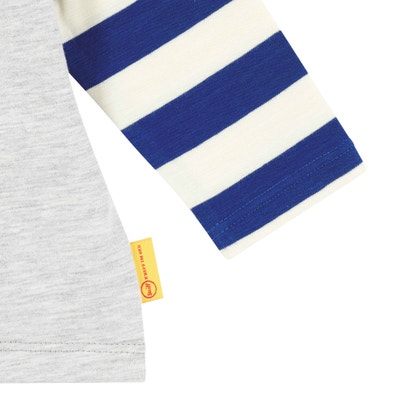 T-Shirt langarm, hellgrau für Jungs