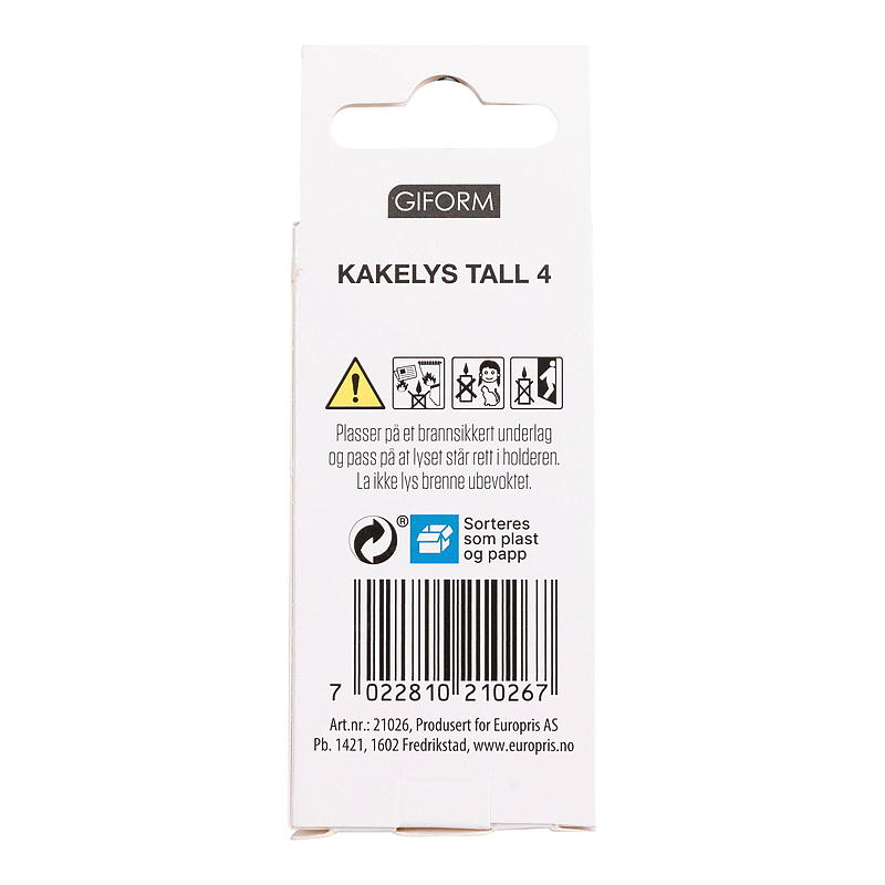 Giform Kakelys Tall 4
