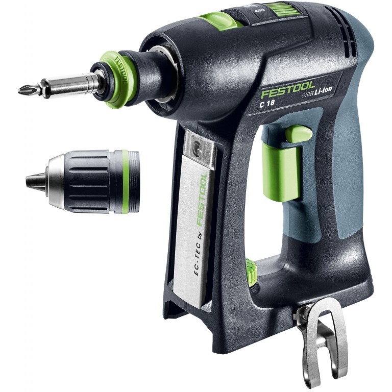 Festool 576434 C 18 Li-Basic batteridrevet boremaskin