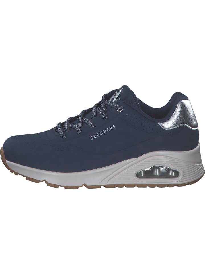 Skechers Sneakers Low in navy/silver günstig kaufen