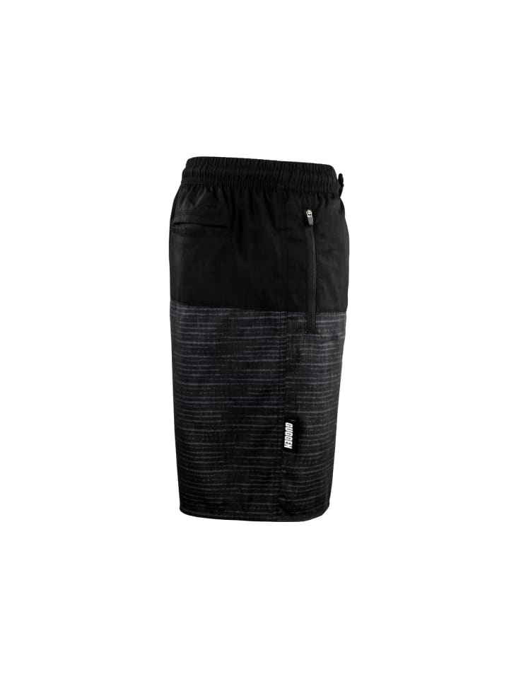 GUGGEN MOUNTAIN Badehose für Herren in schwarz in schwarz günstig kaufen