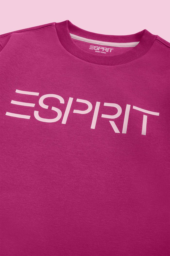Logo-Sweatshirt mit Rundhalsausschnitt