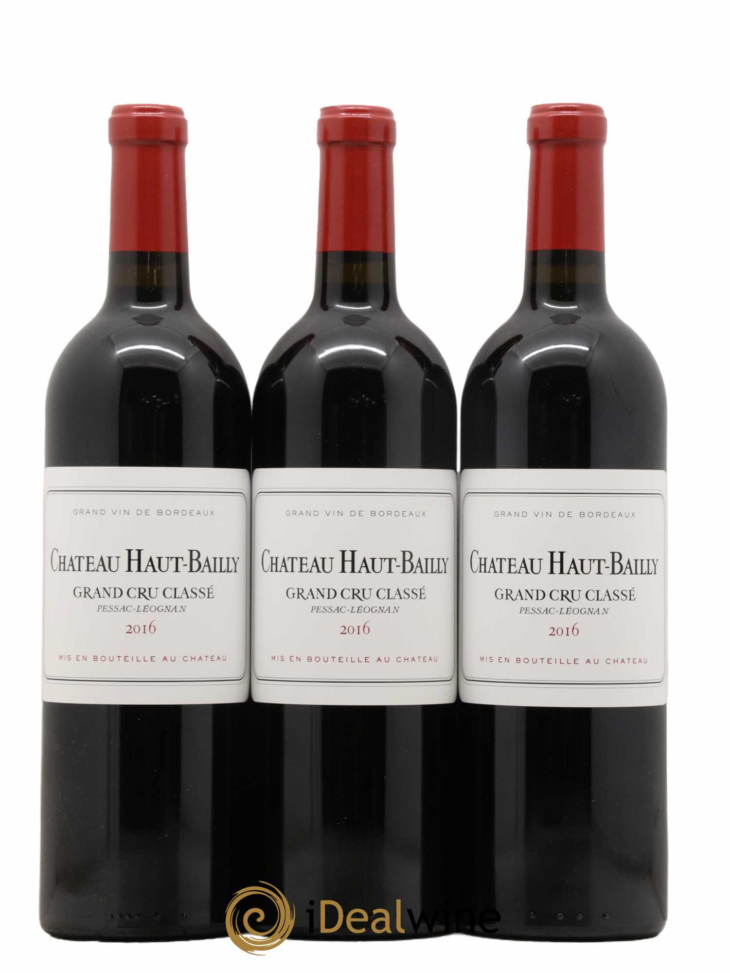 Château Haut-Bailly Cru Classé de Graves  2016 - Lot de 12 Bouteilles