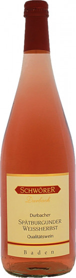 2022 Durbacher Spätburgunder Weißherbst 1,0 L - Weinhaus Schwörer