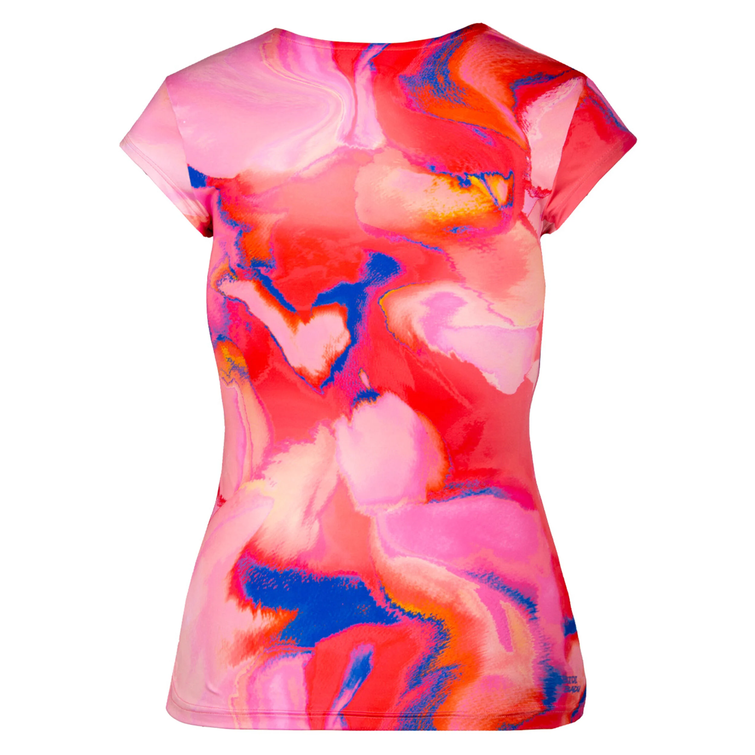 Bella 2.0 Tech V-Neck T-Shirt Damen - Mehrfarbig