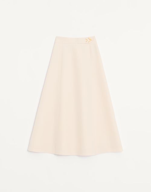 Crêpe Couture midi-rok