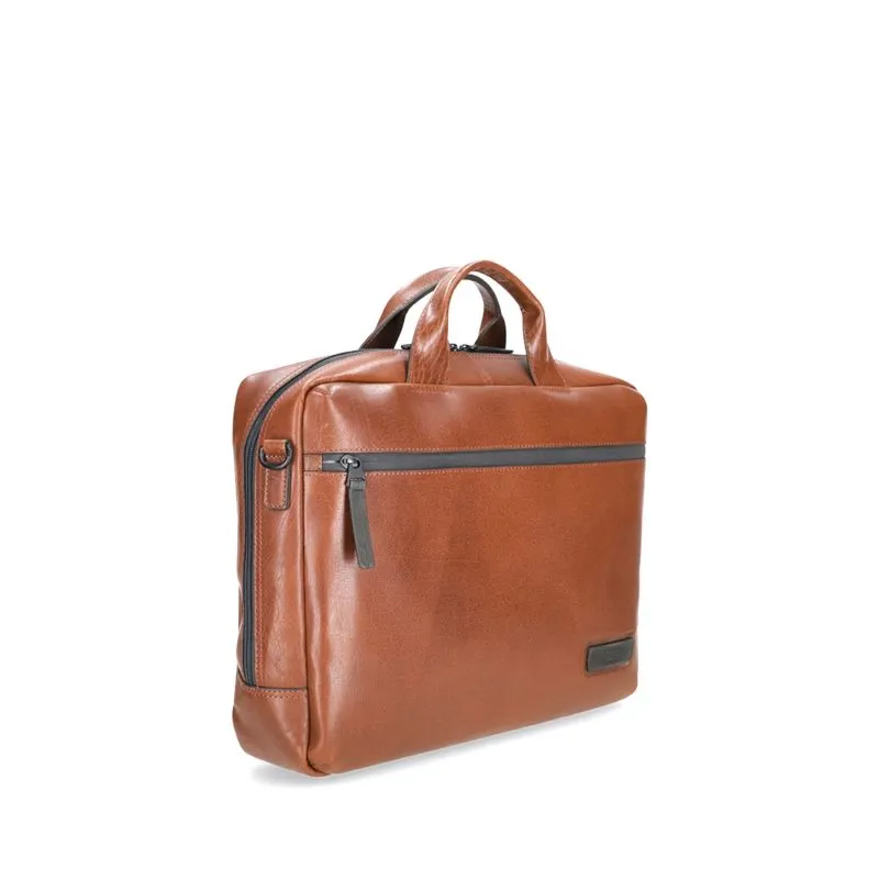 Jost MALMÖ Businesstasche M - cognac