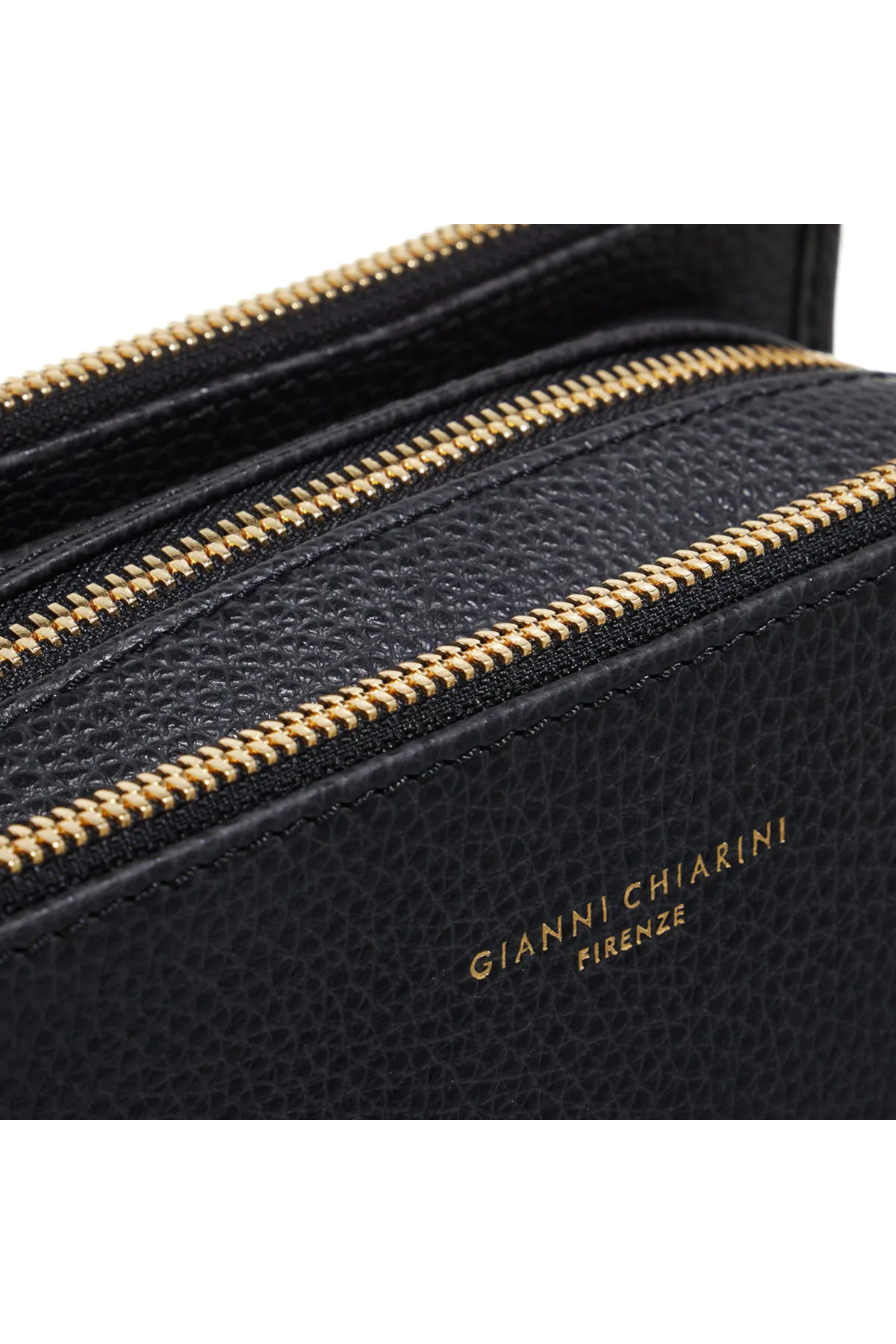 GIANNI CHIARINI  Debbie Damen Umhängetasche Schwarz Bs-8849-rmn-na-1