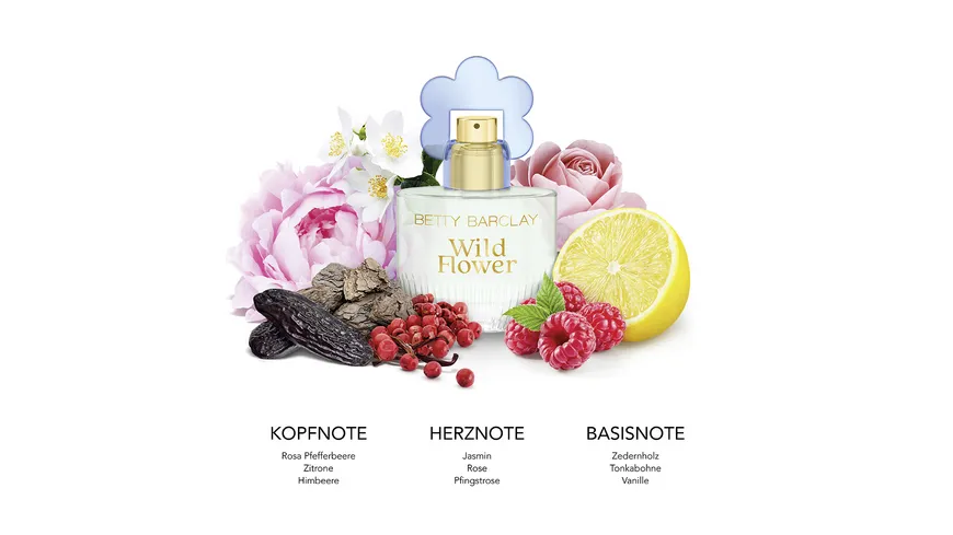 BETTY BARCLAY Wild FLOWER Eau de Parfum 20 ml