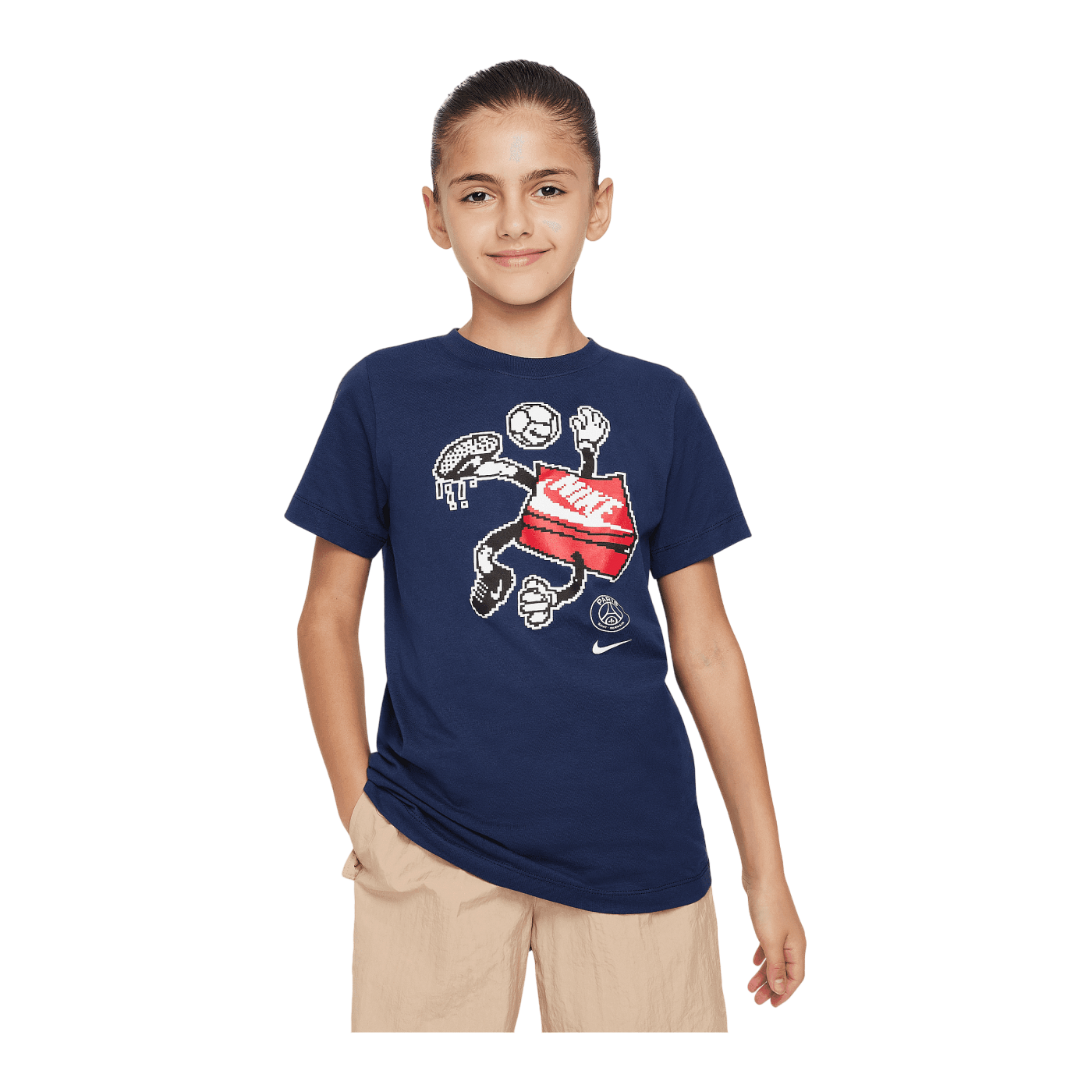 Nike Paris St. Germain Character T-Shirt Kids Blau F410