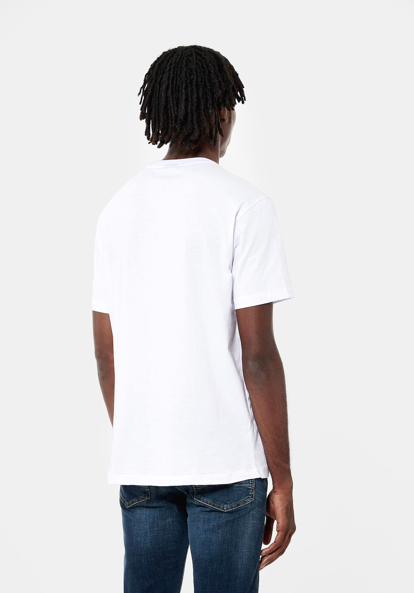 CLAY   T-shirt blanc Homme en 100% coton