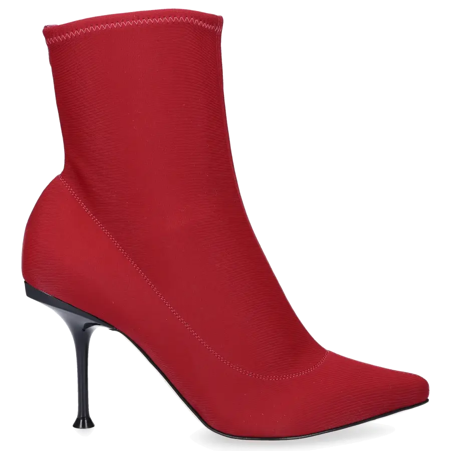 Sergio Rossi - Stiefeletten A81762 Elastan Polyamid rot - rot