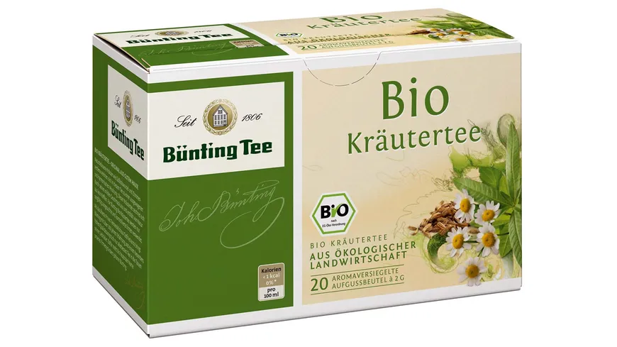Bünting Tee Bio-Kräutertee 40 g