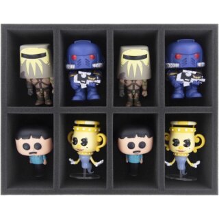 Feldherr MEDIUM PLUS Tasche für Funko POP! - 16 Figuren