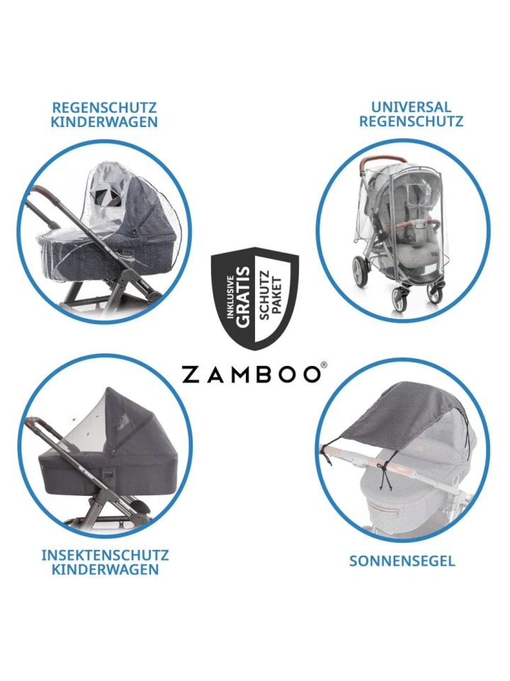 ABC-Design Kombi-Kinderwagen Salsa 4 Air - inkl. Babywanne in gruen günstig kaufen onesize