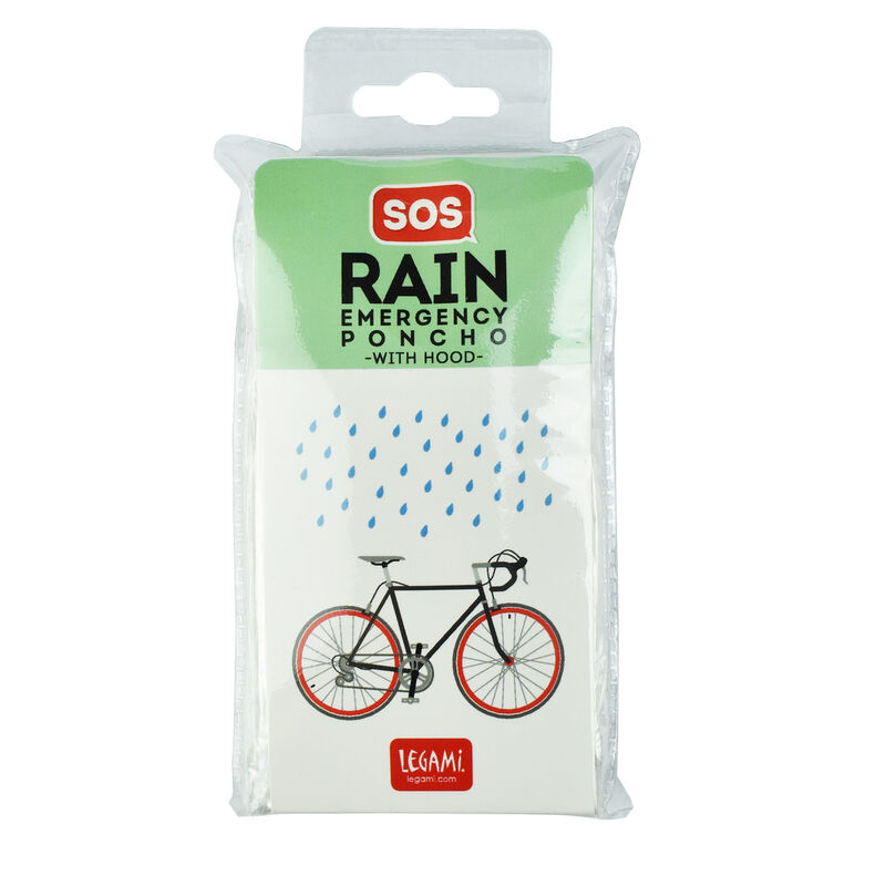 Nepremokavé jednorazové pončo - SOS Rain