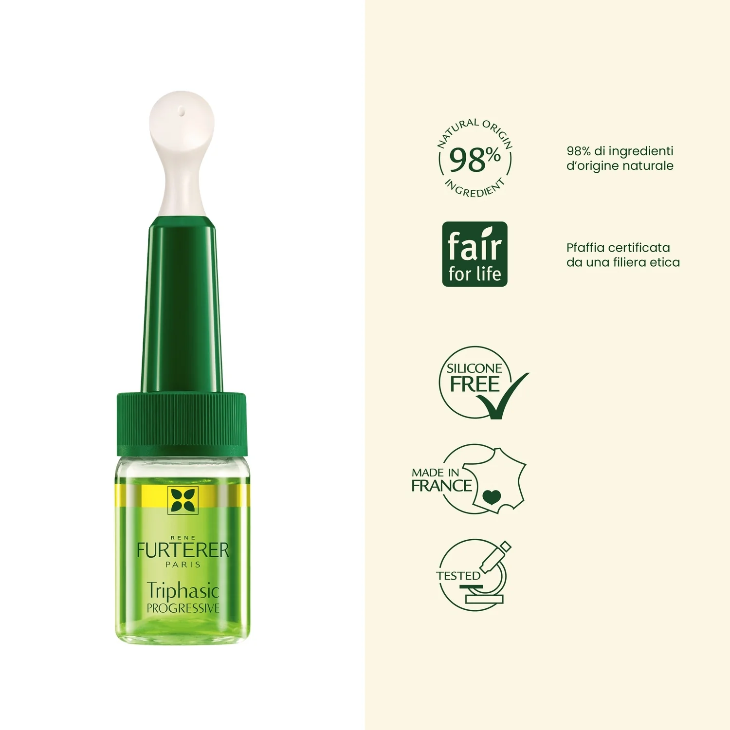 Triphasic Triphasic Progressive – Traitement Antichute Progressive – Behandlung gegen Haarausfall