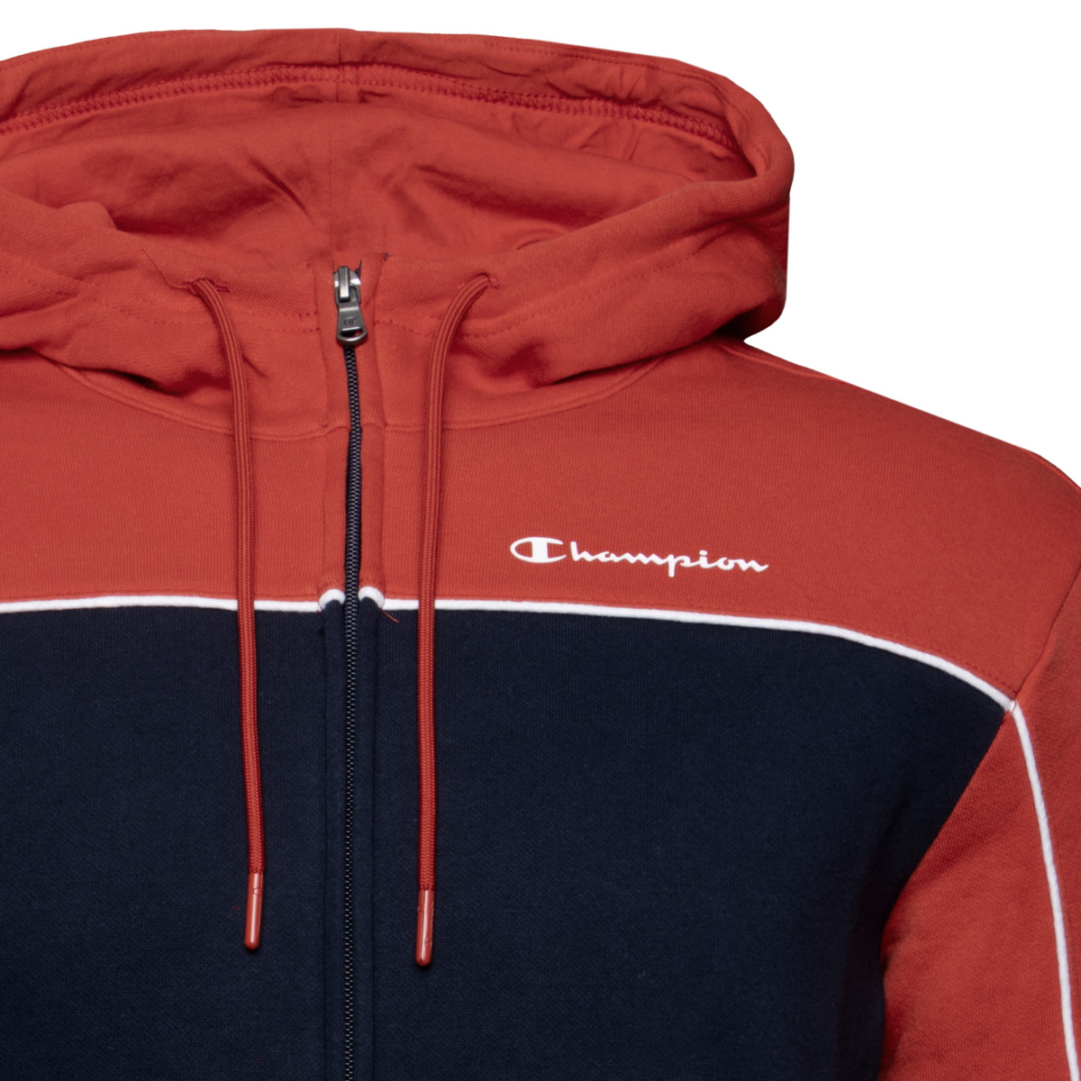 Champion Hooded Full Zip Sweatjacke rot