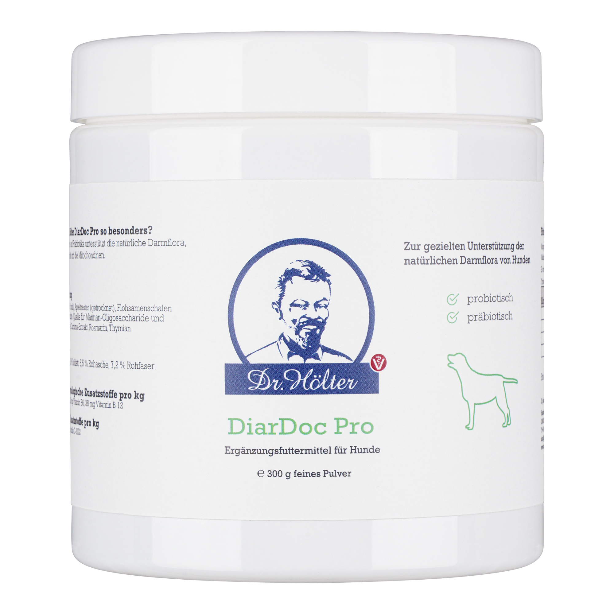 Dr. Hölter Ergänzungsfutter & Aufzucht Dr. Hölter DiarDoc Pro Probiotika Pulver 300 g
