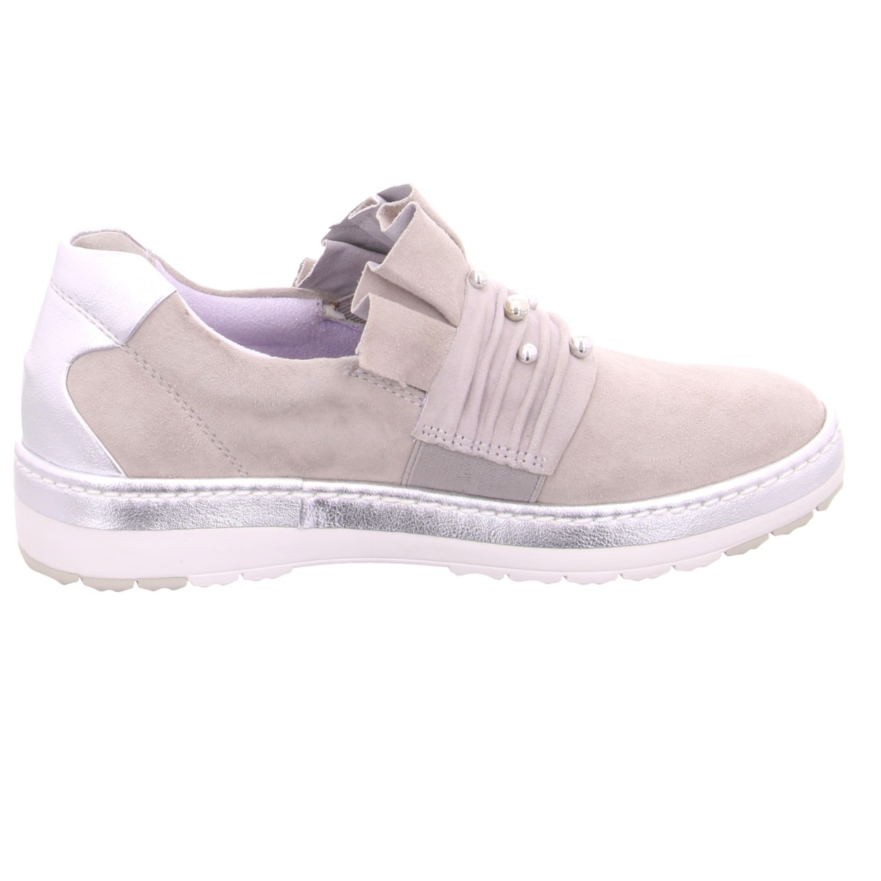 TAMARIS Klassische Slipper grau