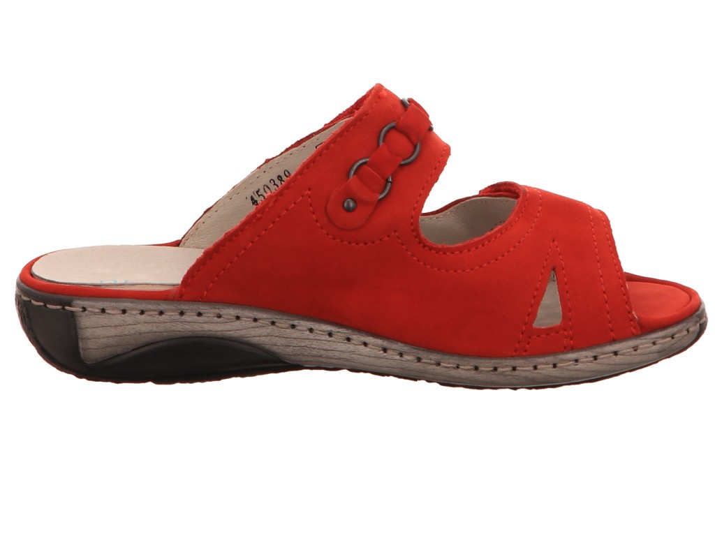WALDLÄUFER Klassische Sandalen rot 210504