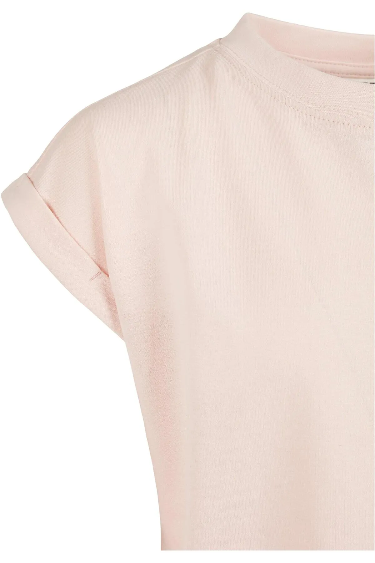 Urban Classics  Damen Girls Organic T-Shirt mit Rundhalsausschnitt