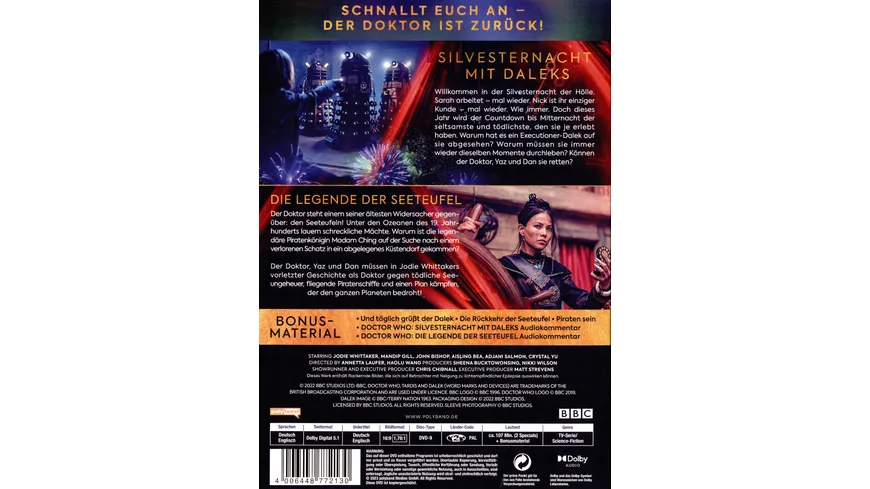 Doctor Who - Silvesternacht mit Daleks / Die Legende der Seeteufel