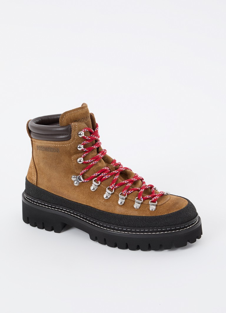 Ghete cu șireturi din piele canadiană Dsquared2