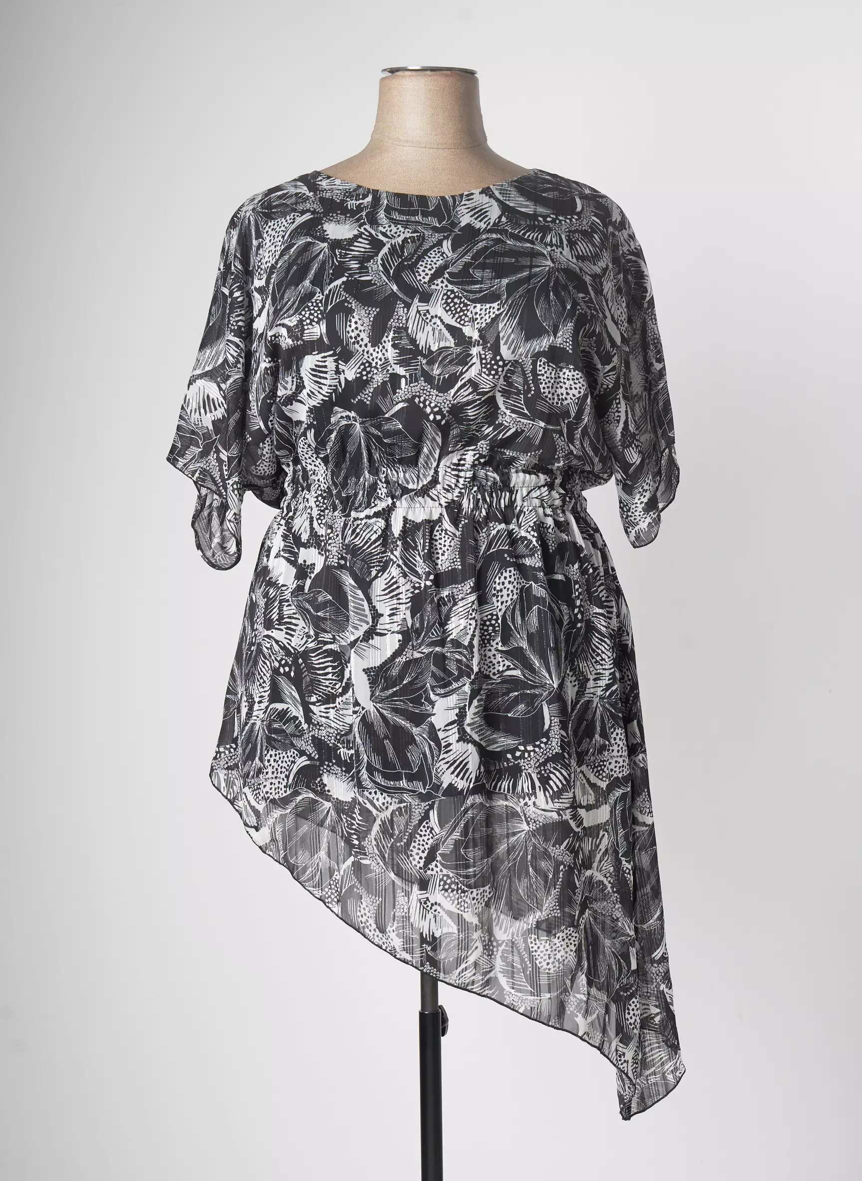 Multiples Robes Mi Longues Femme couleur noir
