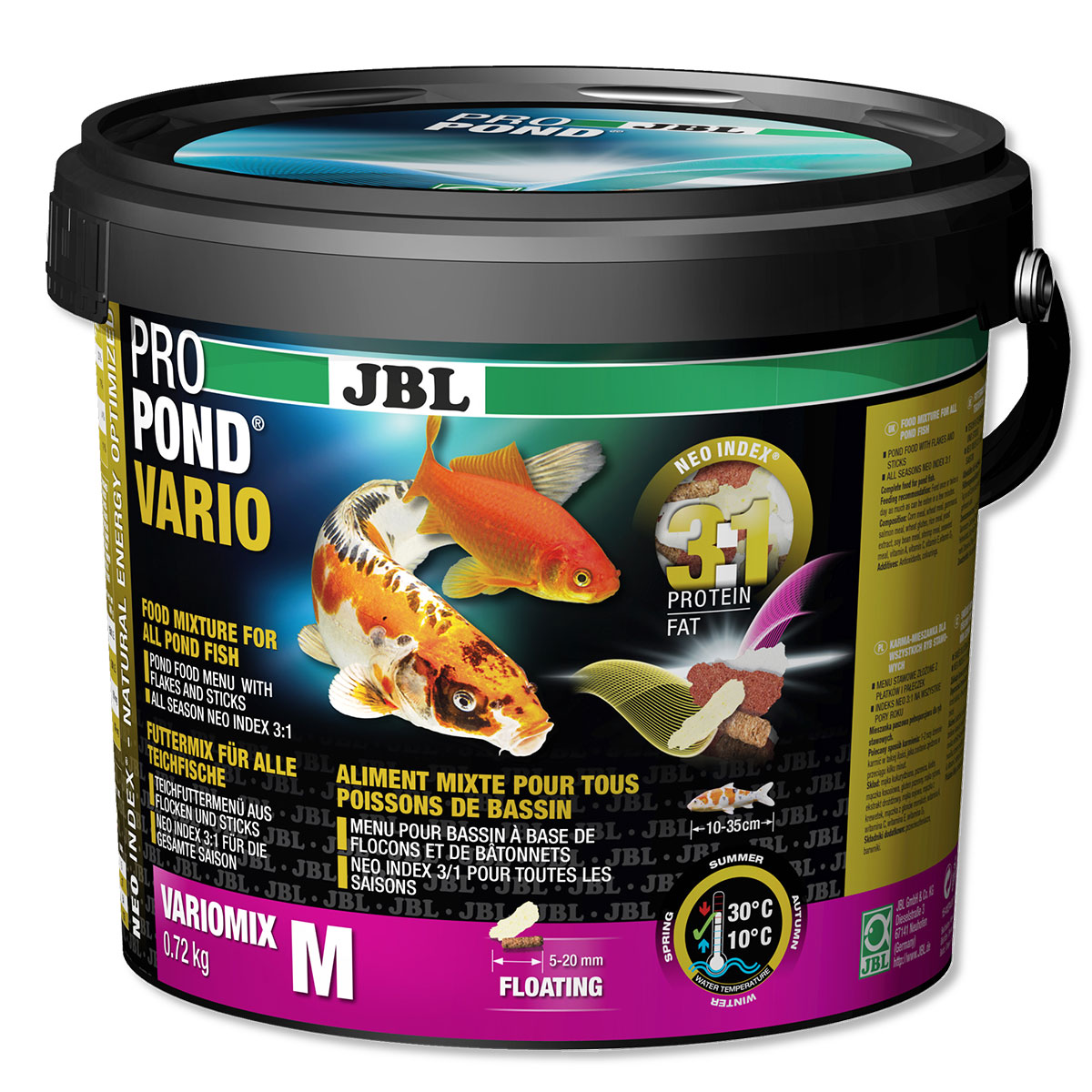 JBL ProPond Vario Futtermix für Teichfische kaufen