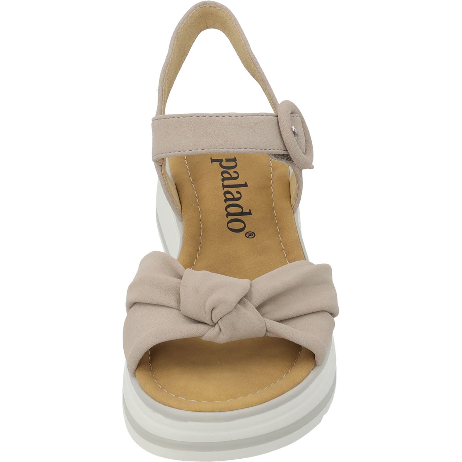 Palado Ebelli, Plateau-Sandaletten, Damen, Beige