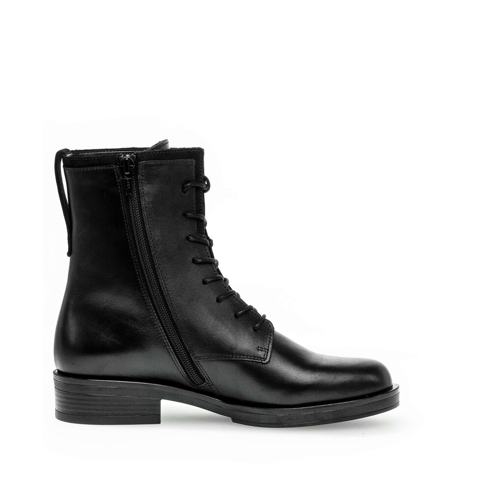 Gabor fashion Schnürstiefelette schwarz